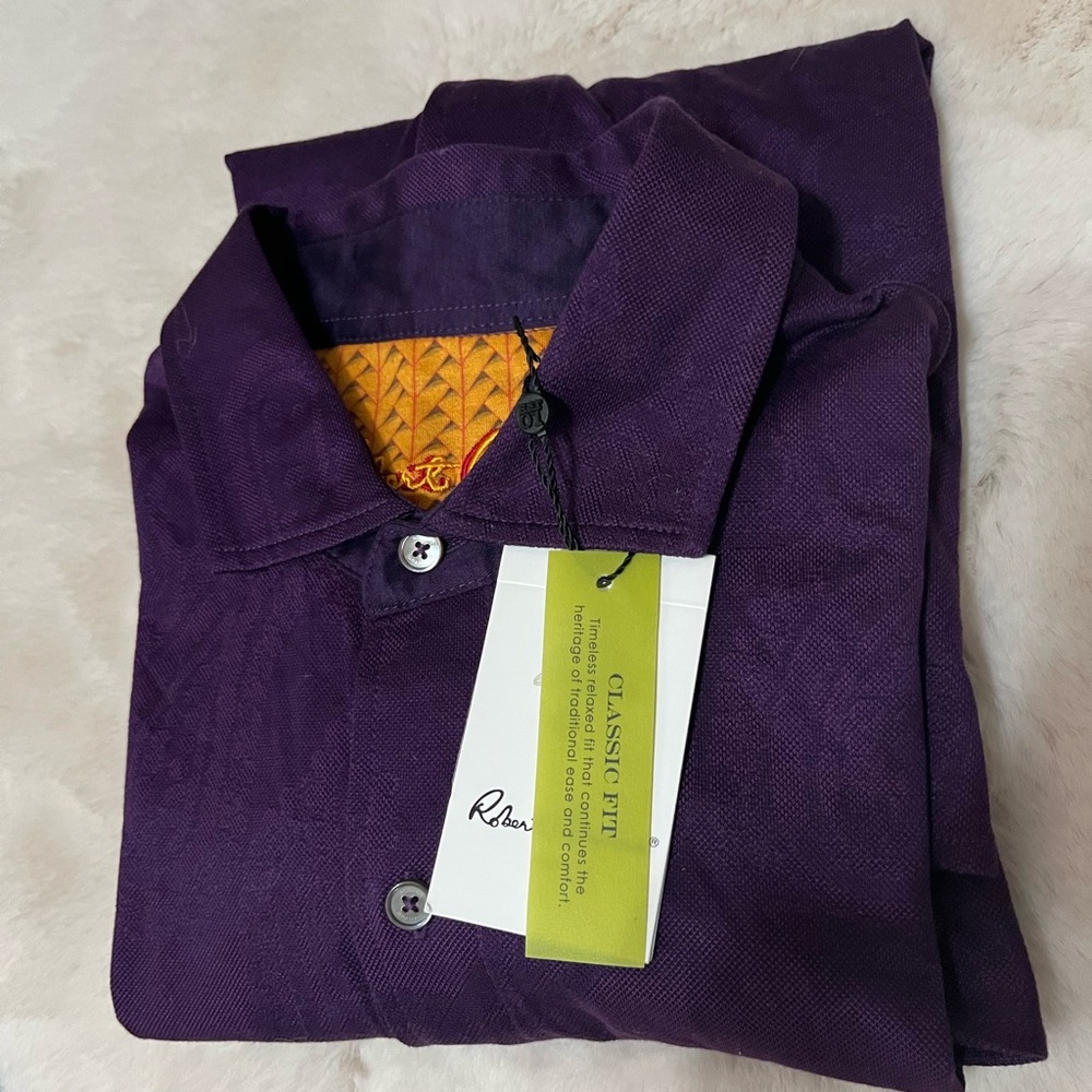 NWT Robert‎ Graham Long Sleeve Shirt